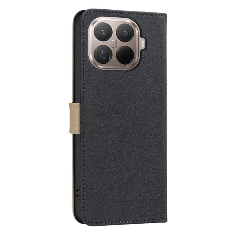 Flip Case Leren Xiaomi 15t Pro Bloemenprint Binfen-kleur