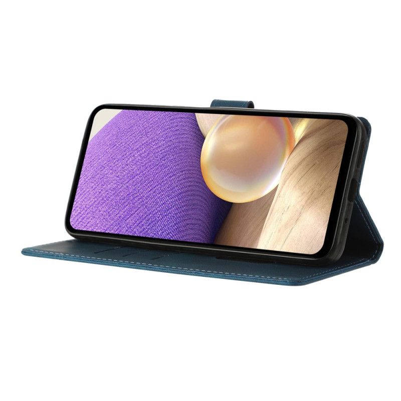 Flip Case Leren Xiaomi 15t Pro Driehoekig Patroon