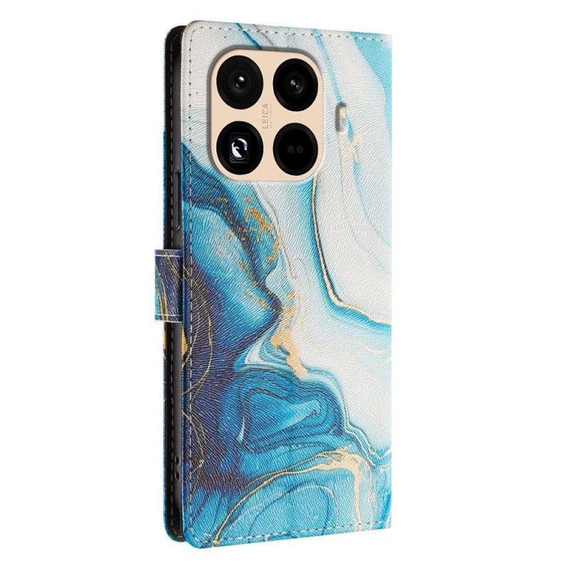 Folio-hoesje Xiaomi 15t Pro Blauw Marmer