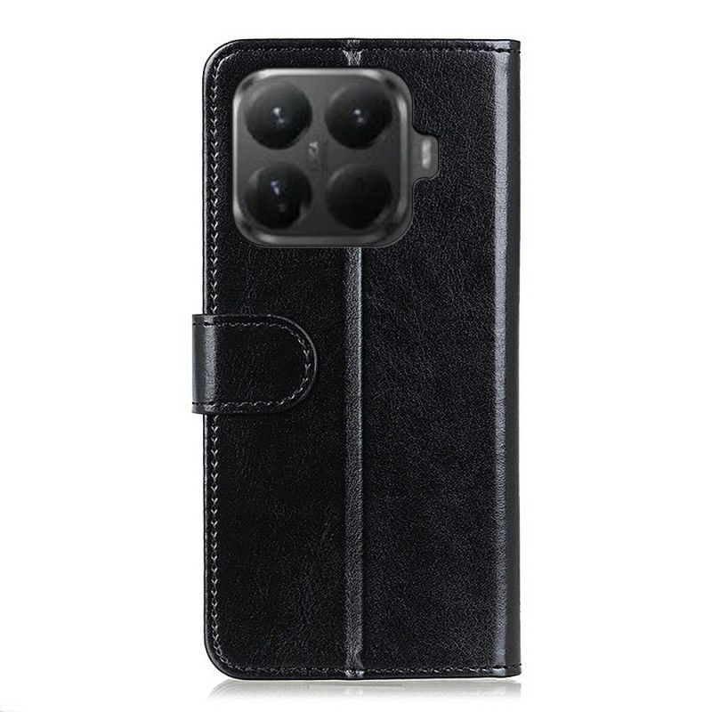 Folio-hoesje Xiaomi 15t Pro Gewaxt Kunstleer