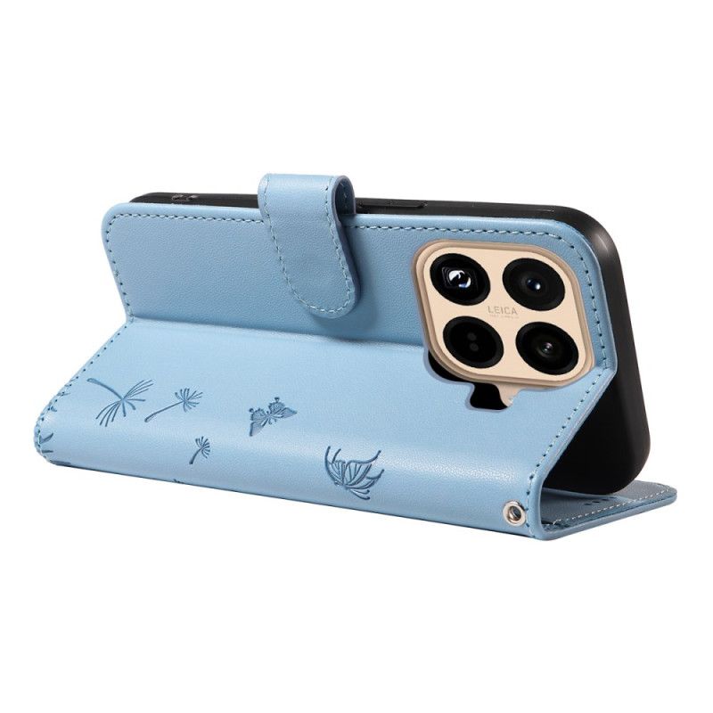 Folio-hoesje Xiaomi 15t Pro Paardenbloembandje