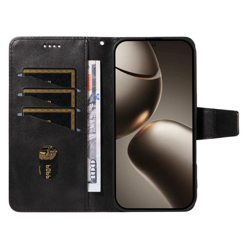 Folio-hoesje Xiaomi 15t Pro Telefoonhoesje Frieze Diamonds