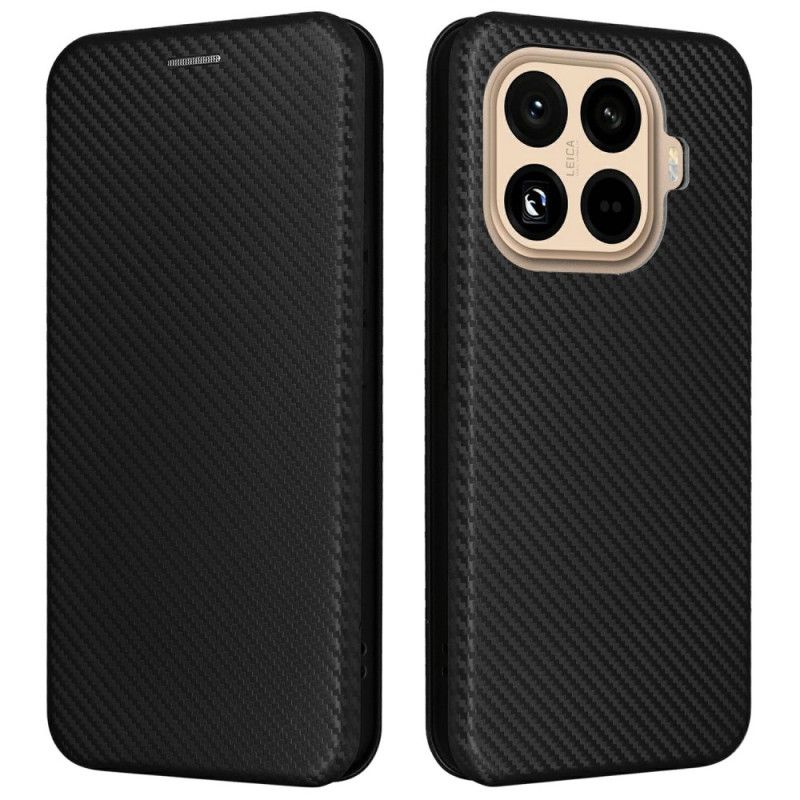 Folio-hoesje Xiaomi 15t Pro Telefoonhoesje Koolstofvezel