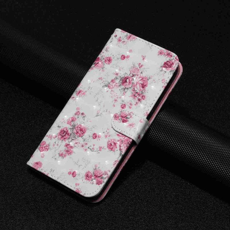 Folio-hoesje Xiaomi 15t Pro Telefoonhoesje Lanyard Rozen