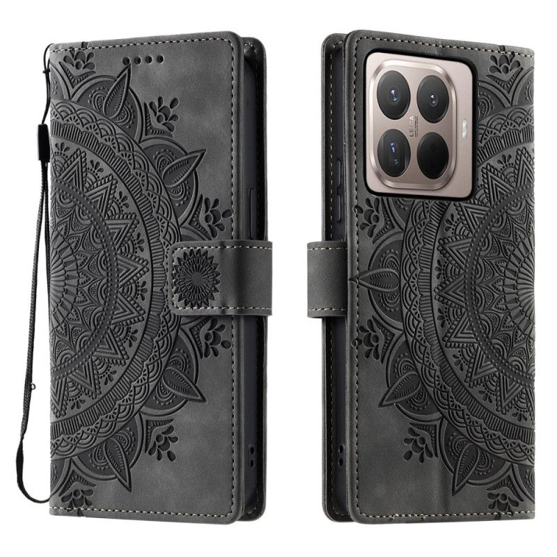 Folio-hoesje Xiaomi 15t Pro Telefoonhoesje Mandala-suèdelook