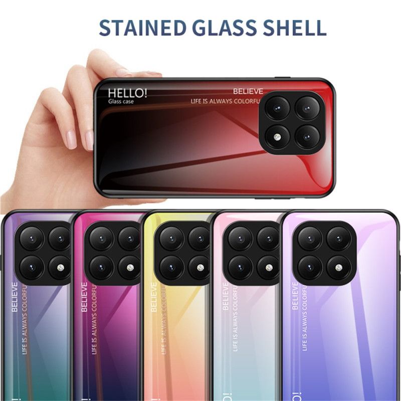 Hoesje Xiaomi 15t Pro Gehard Glas Met Hello-effect