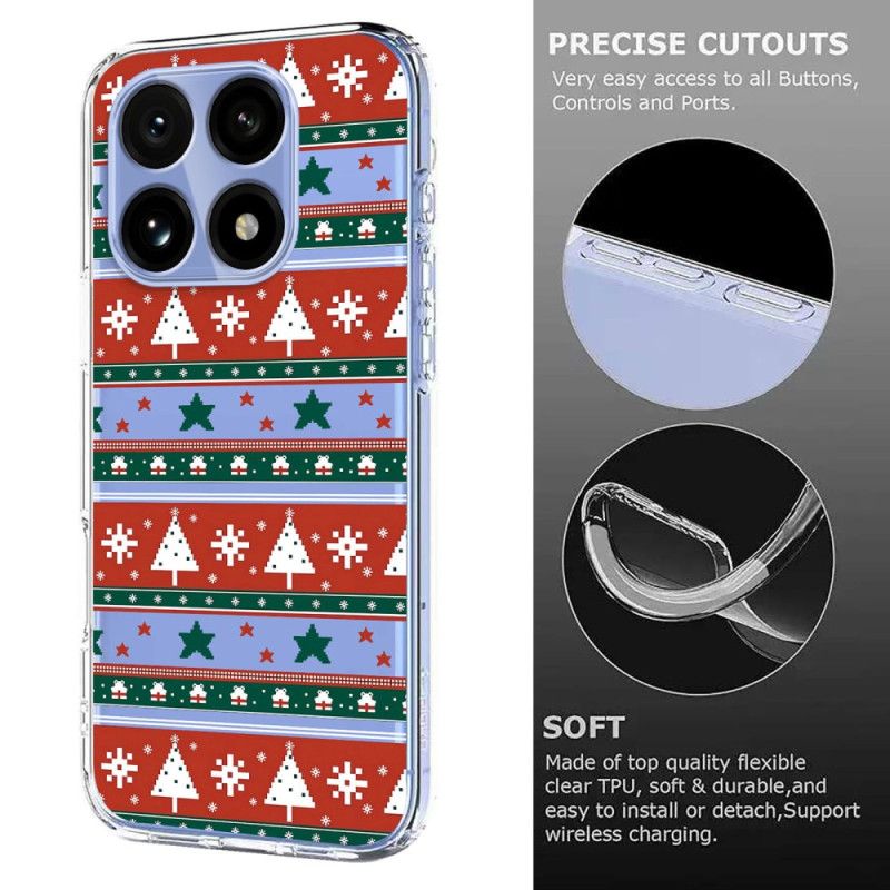Hoesje Xiaomi 15t Pro Kerstvariant Bescherming Hoesje