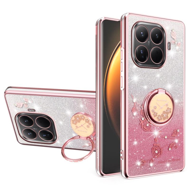 Hoesje Xiaomi 15t Pro Ringhouder Met Strass-steentjes Kadem