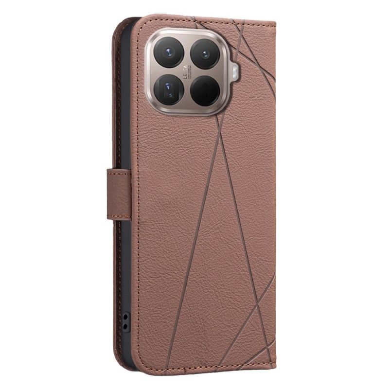 Leren Hoesje Voor Xiaomi 15t Pro Binfen Kleur Strepen