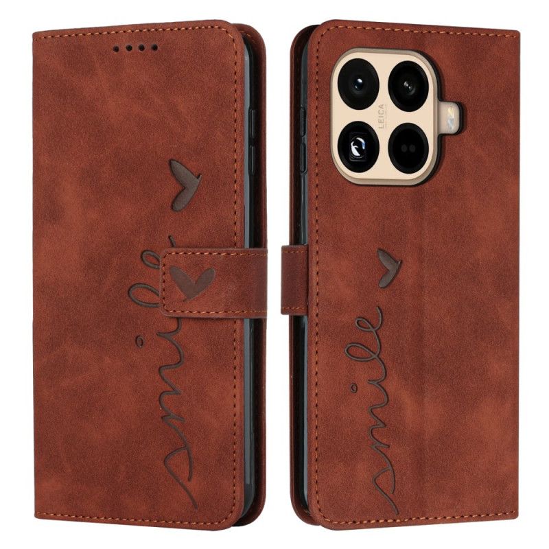 Leren Hoesje Voor Xiaomi 15t Pro Lach