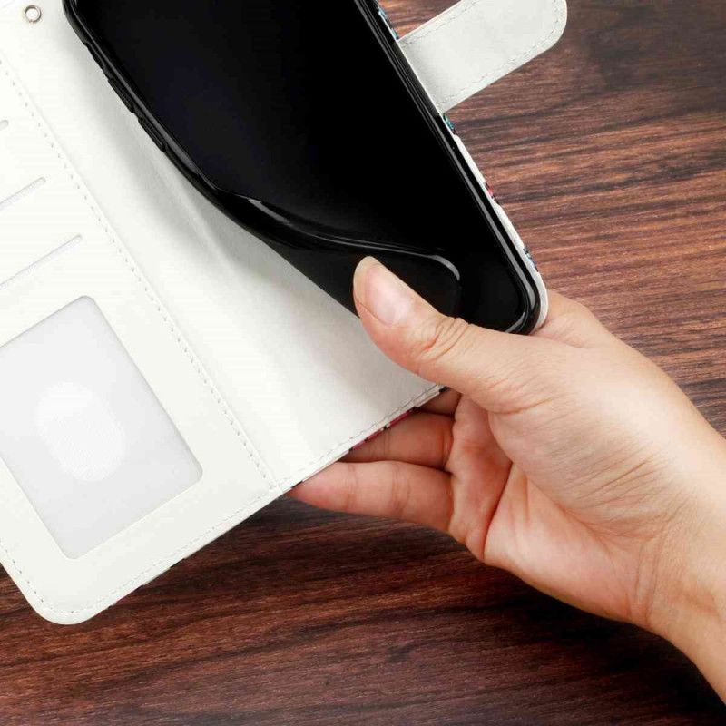 Leren Hoesje Voor Xiaomi 15t Pro Met Twee Wolven