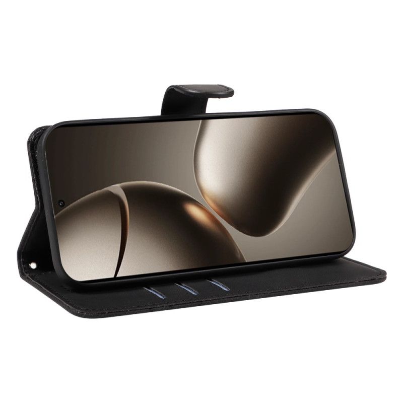 Leren Hoesje Xiaomi 15t Pro Golvend Bescherming Hoesje