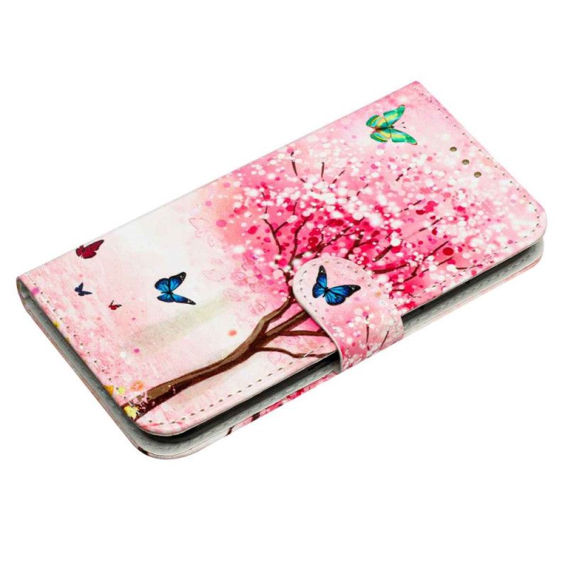 Leren Hoesje Xiaomi 15t Pro Kersenbloesem