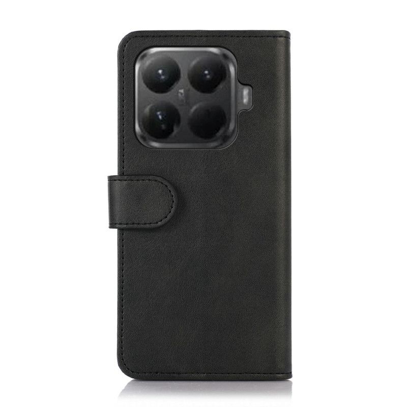 Leren Hoesje Xiaomi 15t Pro Portemonnee Met Effect Leer Bescherming Hoesje