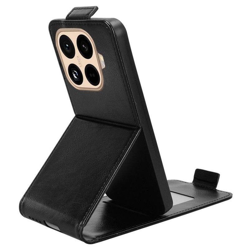Leren Hoesje Xiaomi 15t Pro Verticaal Flip-design