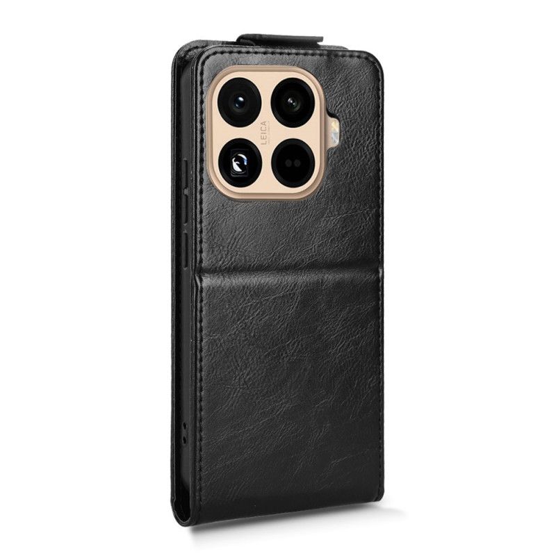 Leren Hoesje Xiaomi 15t Pro Verticaal Flip-design