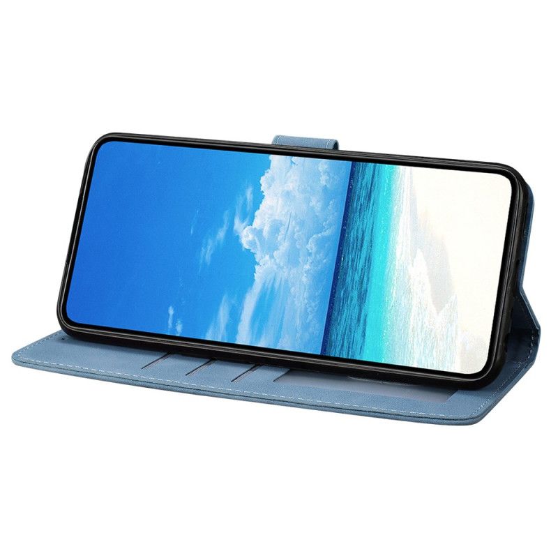 Leren Hoesje Xiaomi 15t Pro Vlinder- En Bloemenprint