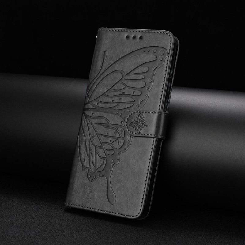 Leren Hoesje Xiaomi 15t Pro Vlinderdesign Bescherming Hoesje