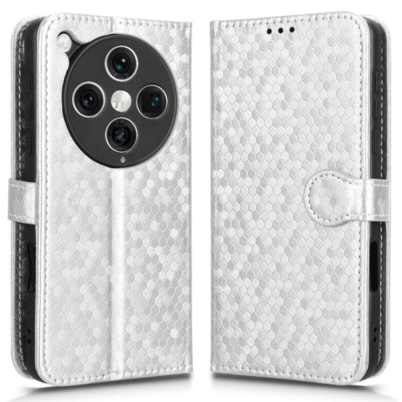 Bescherming Hoesje Oppo Find X8 Pro Glitterstippen Met Bandje