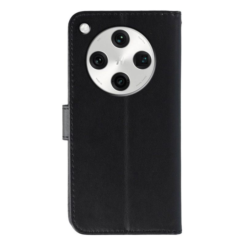 Bescherming Hoesje Oppo Find X8 Pro Kunstleren Bandje