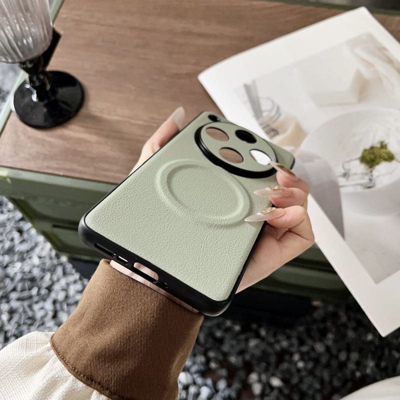 Cover Hoesje Oppo Find X8 Pro Telefoonhoesje Magsafe-compatibel Leerlook