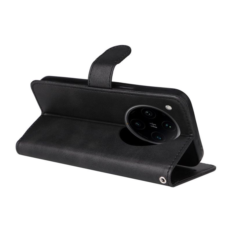 Flip Case Leren Oppo Find X8 Pro Kunstleren Band