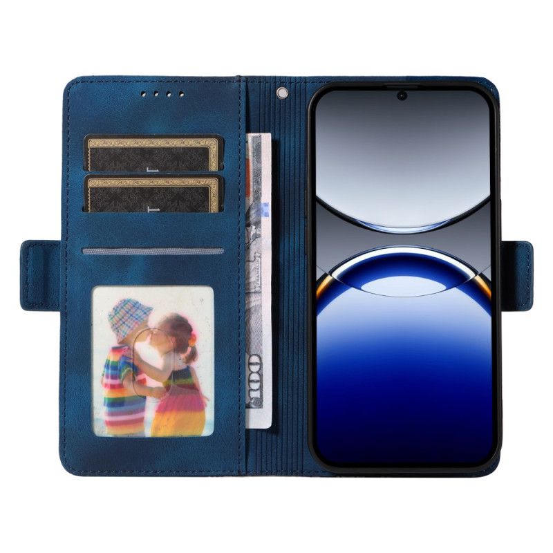 Flip Case Leren Oppo Find X8 Pro Sterrenpatroon