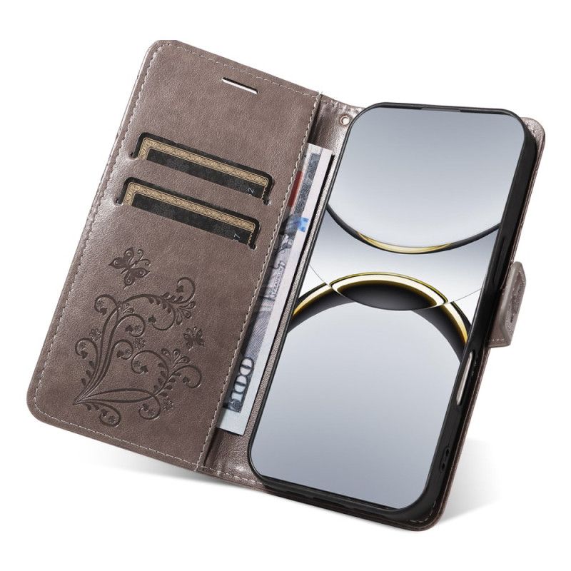 Folio-hoesje Oppo Find X8 Pro Telefoonhoesje Reusachtige Vlinders