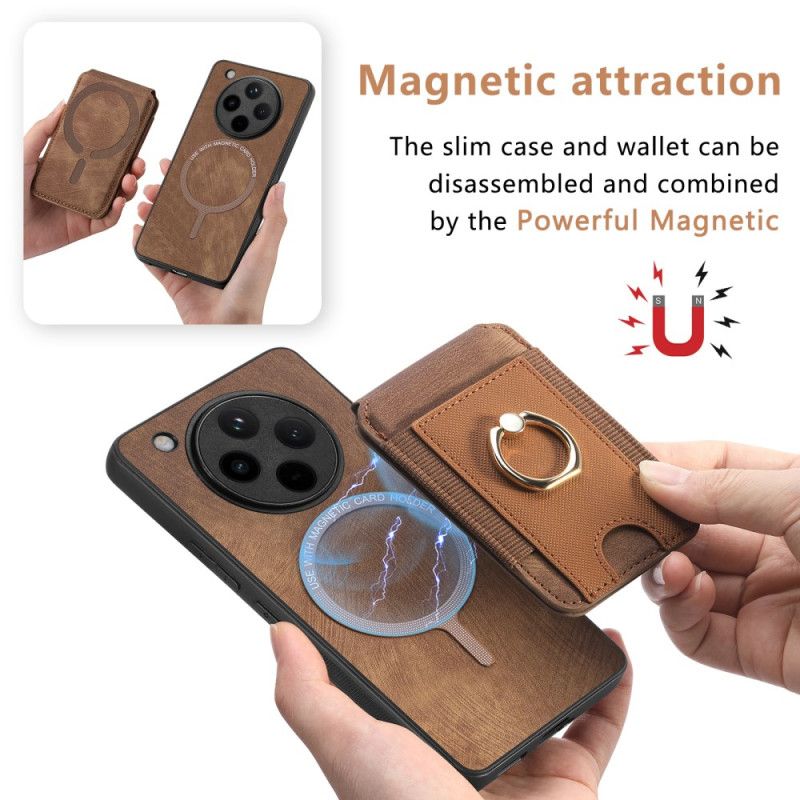 Hoesje Oppo Find X8 Pro Flip-kaarthouder Bescherming Hoesje