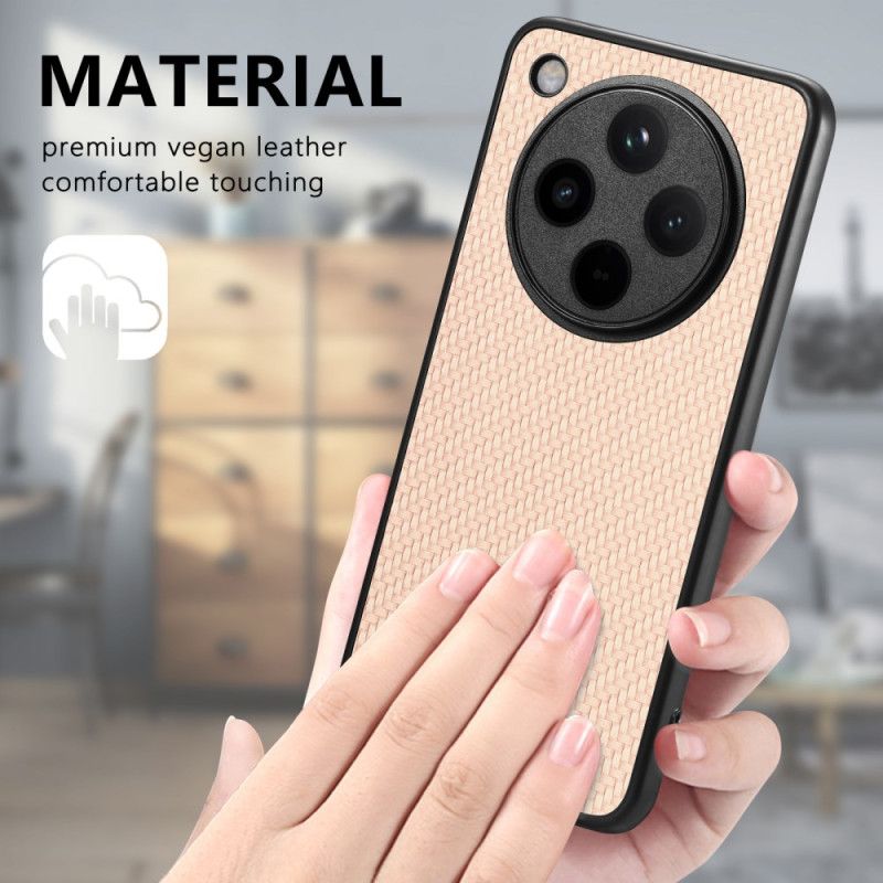 Hoesje Oppo Find X8 Pro Koolstofvezeltextuur Bescherming Hoesje