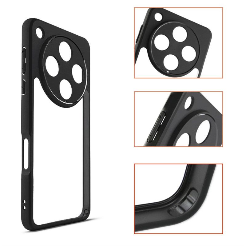 Hoesje Oppo Find X8 Pro Transparant Met Siliconen Randen Bescherming Hoesje