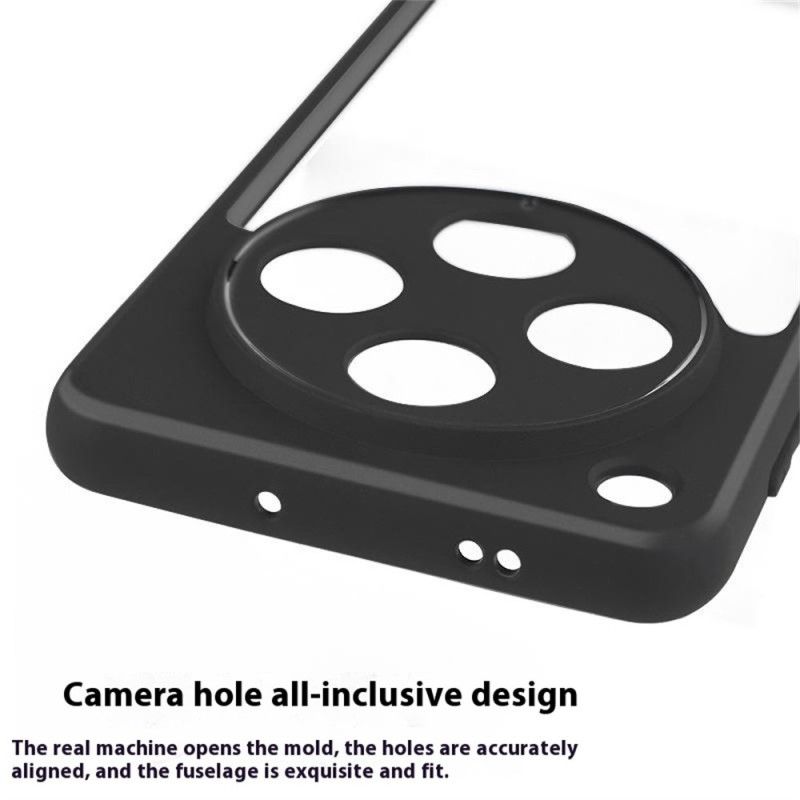 Hoesje Oppo Find X8 Pro Transparant Met Siliconen Randen Bescherming Hoesje