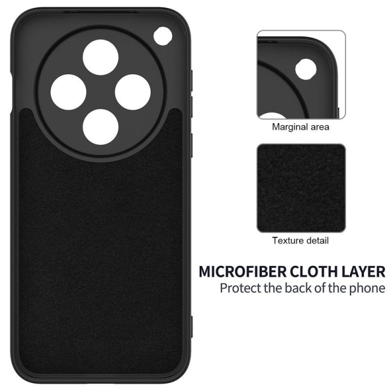 Hoesje Oppo Find X8 Pro Vloeibare Siliconen Met Bandje