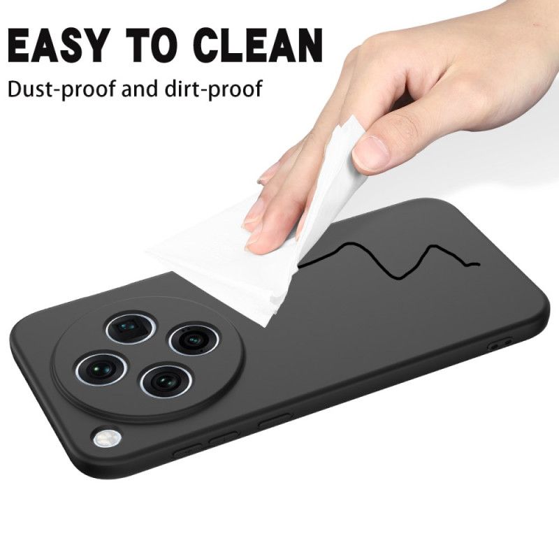 Hoesje Oppo Find X8 Pro Vloeibare Siliconen Met Bandje