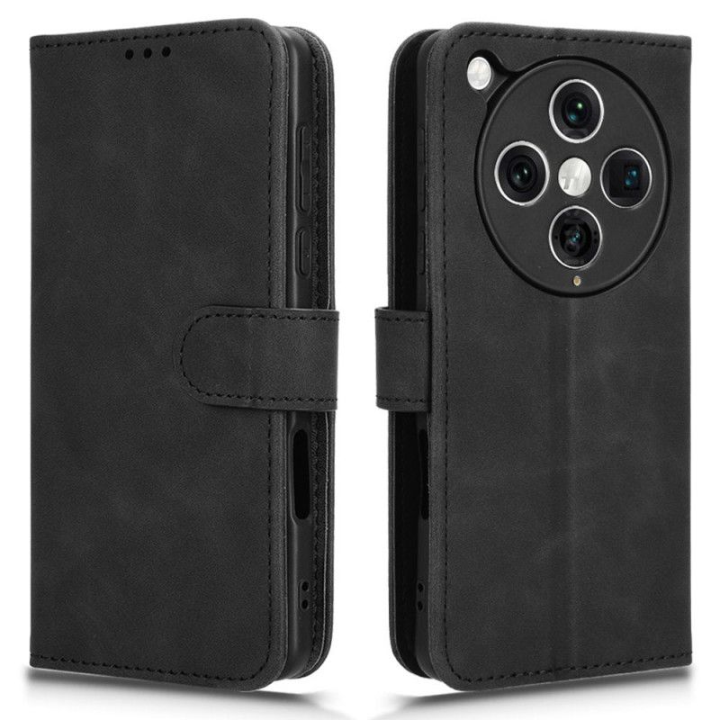 Leren Hoesje Oppo Find X8 Pro Suède-effect Bescherming Hoesje