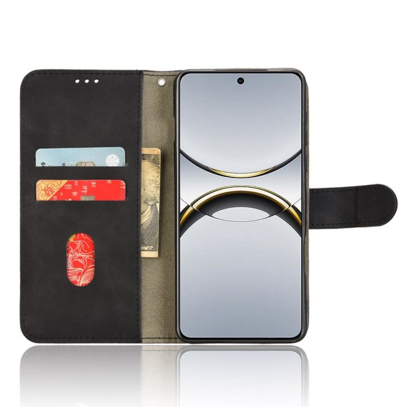 Leren Hoesje Oppo Find X8 Pro Suède-effect Bescherming Hoesje