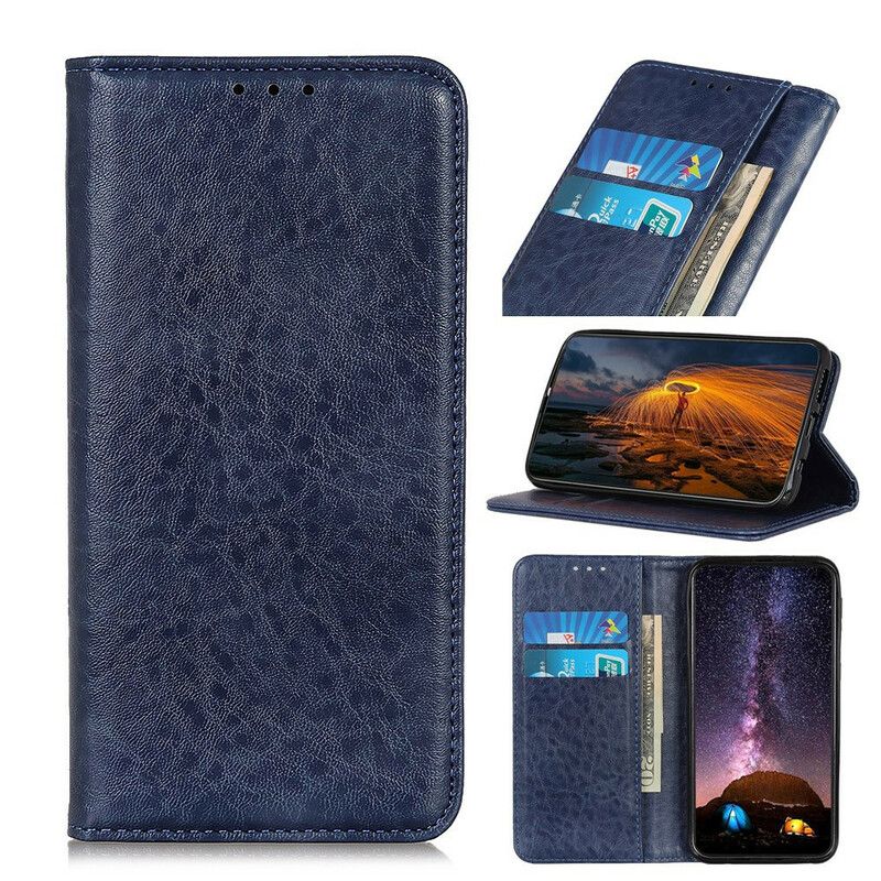 Folio-hoesje iPhone 13 Gestructureerd Splitleer