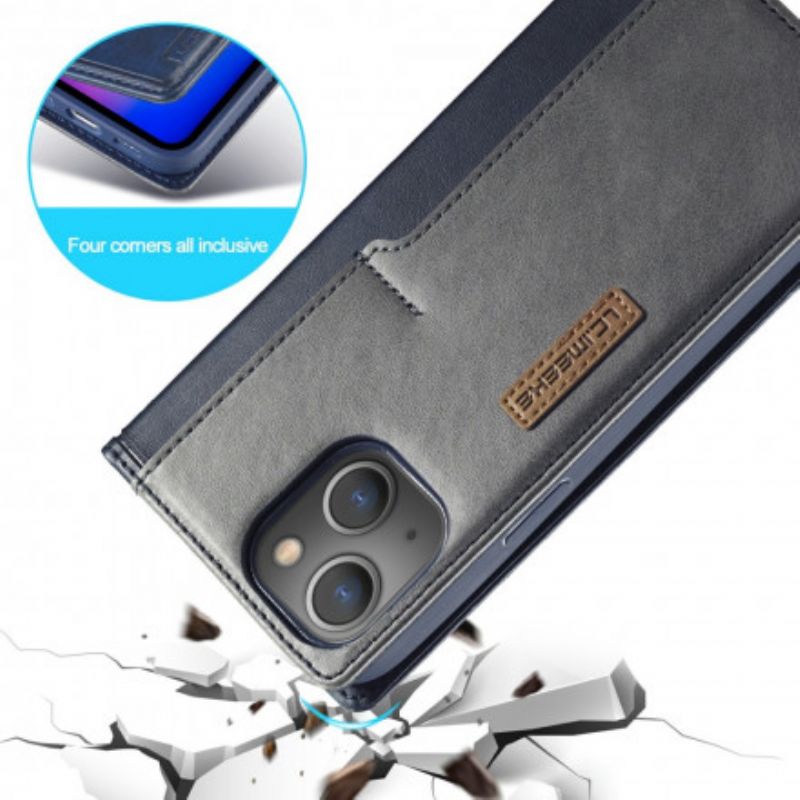 Folio-hoesje Voor iPhone 13 Lc-001 Serie Lc.imeeke