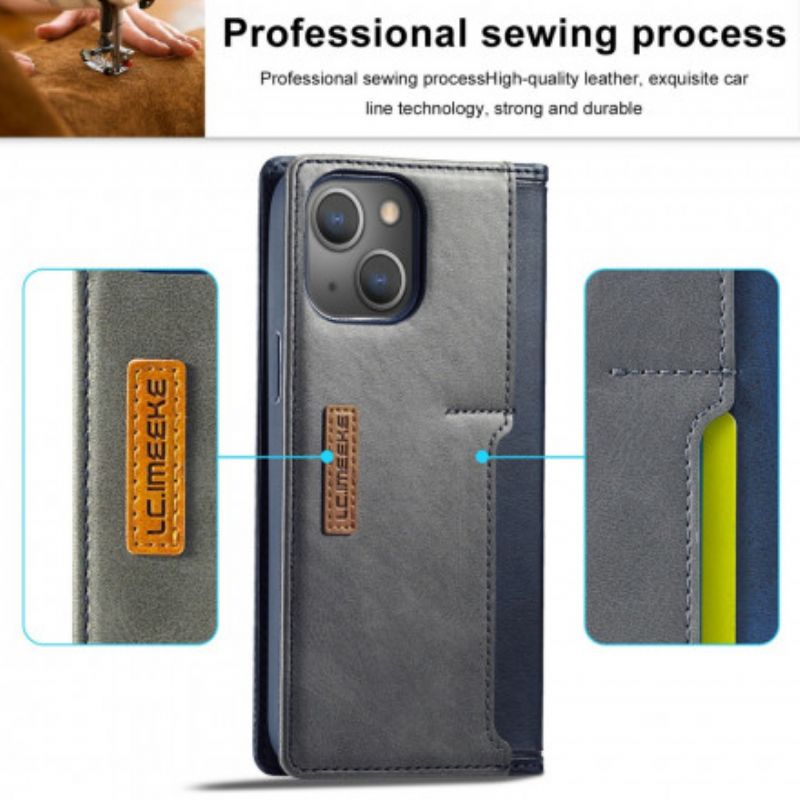 Folio-hoesje Voor iPhone 13 Lc-001 Serie Lc.imeeke