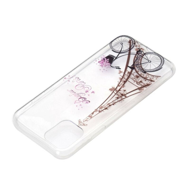Hoesje iPhone 13 Transparant Hallo Parijs