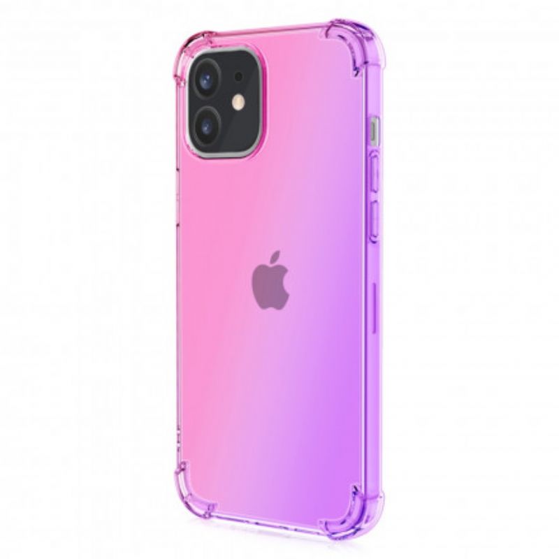 Hoesje iPhone 13 Versterkte Hoeken Met Kleurovergang