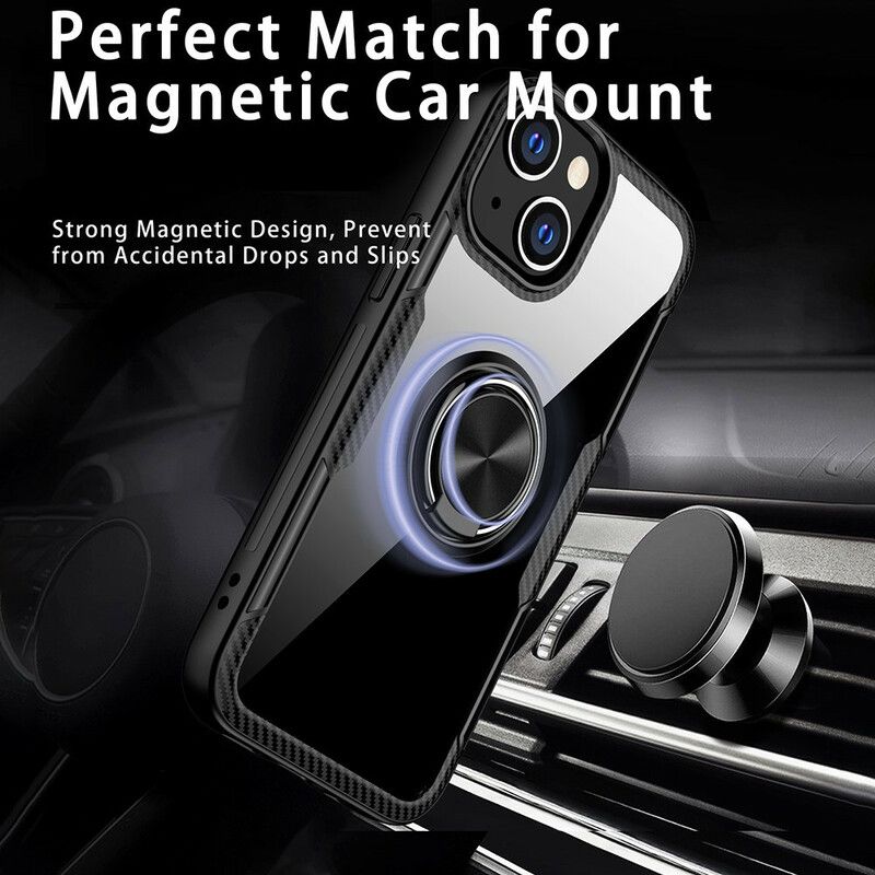 Hoesje Voor iPhone 13 Steunring Plaatwerk