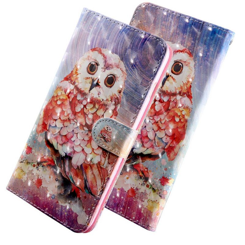 Leren Hoesje Voor iPhone 13 Lichtvlek Germain De Uil