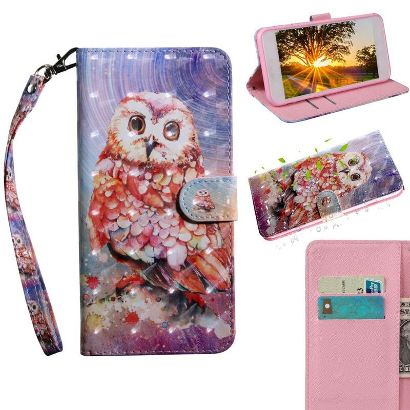 Leren Hoesje Voor iPhone 13 Lichtvlek Germain De Uil