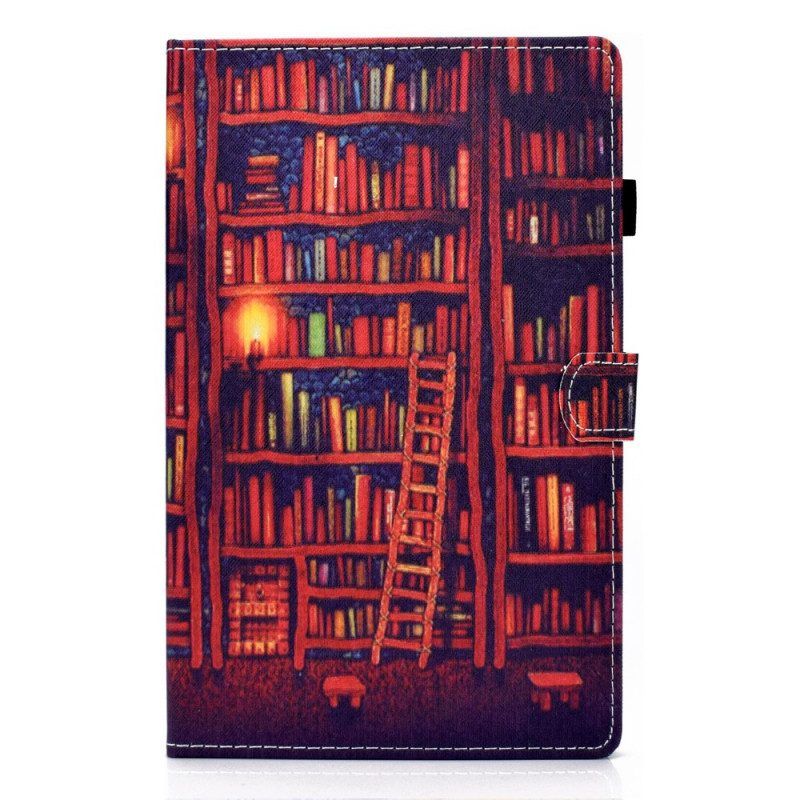 Flip Case voor Samsung Galaxy Tab A8 (2021) Bibliotheek