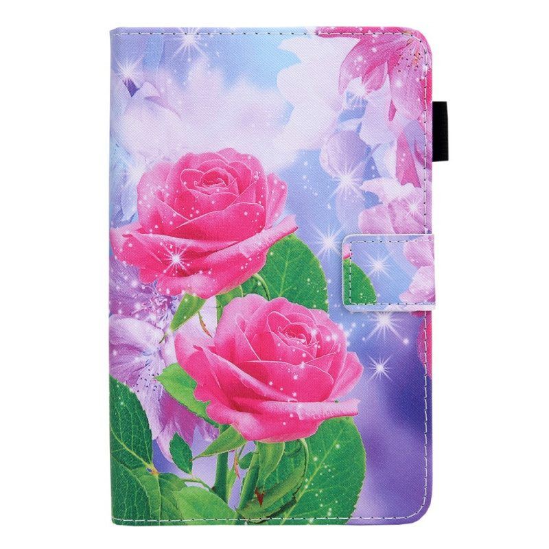 Folio-hoesje voor Samsung Galaxy Tab A8 (2021) Droom Bloemen