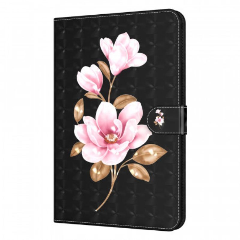 Folio-hoesje voor Samsung Galaxy Tab A8 (2021) Kunstleer Boom Bloesems