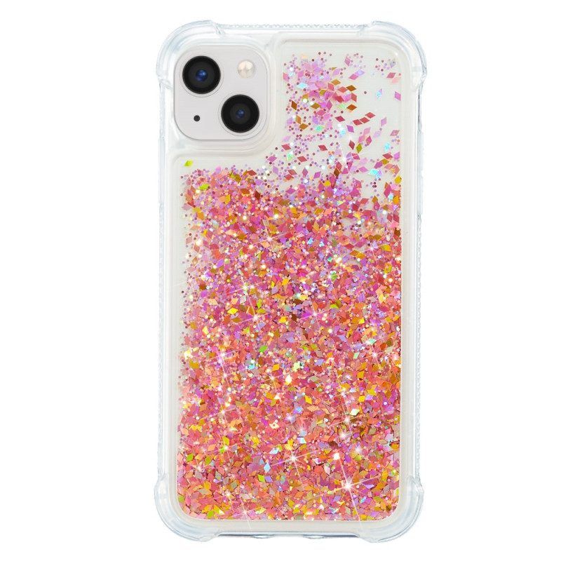 Hoesje voor iPhone 15 Plus Glitters