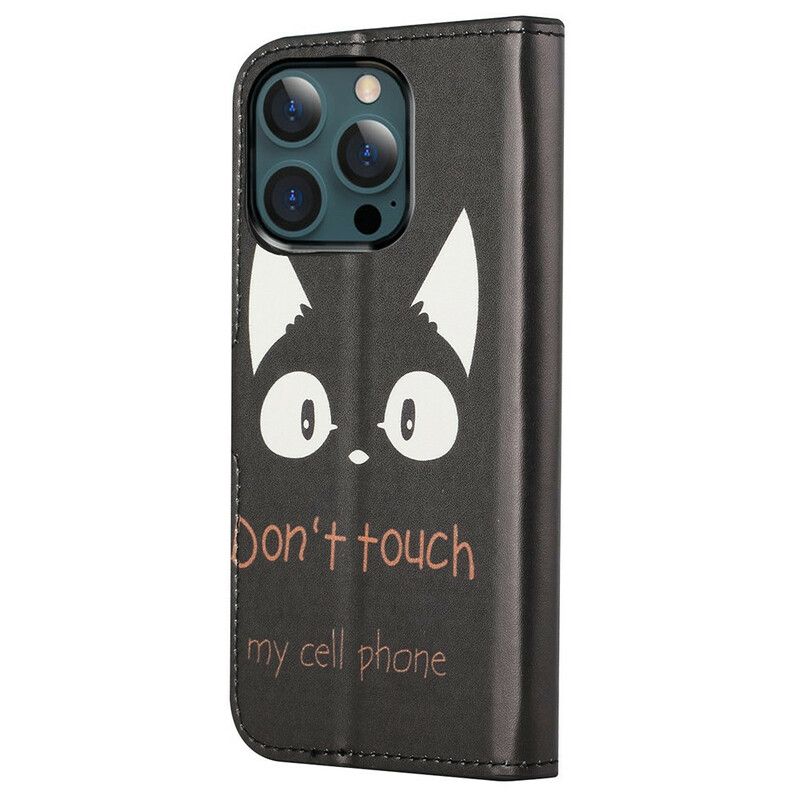 Bescherming Hoesje iPhone 13 Pro Max Raak Mijn Mobiele Telefoon Niet Aan