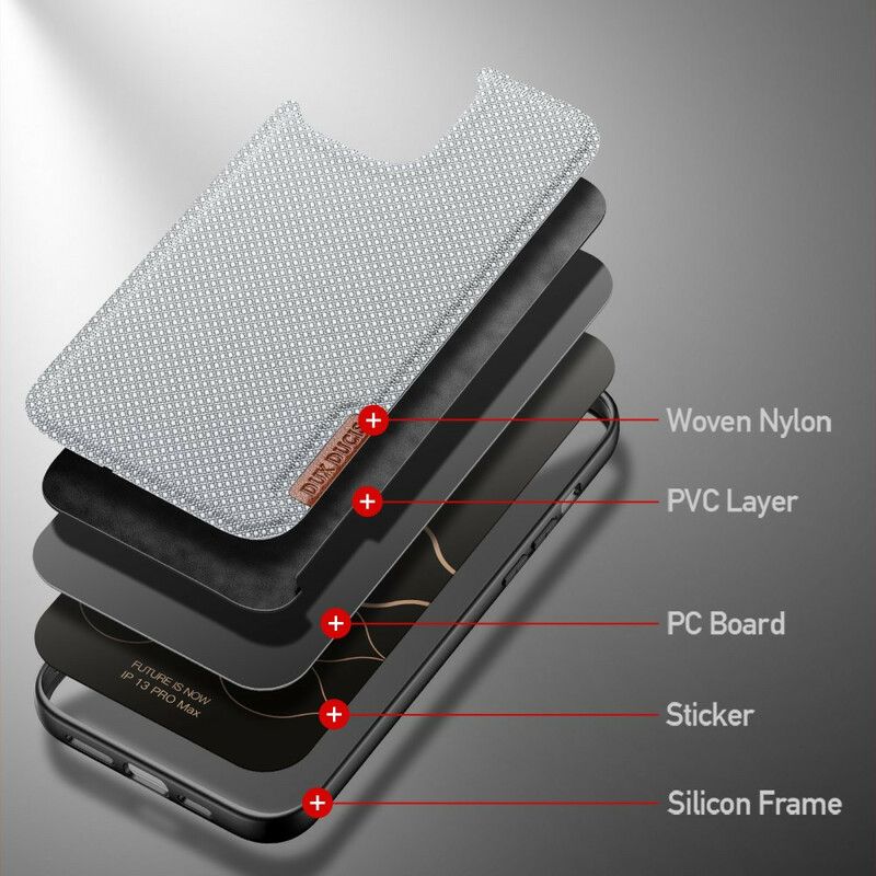 Case Hoesje iPhone 13 Pro Max Telefoonhoesje Dux Ducis Fino-serie